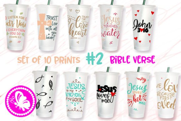 24 Oz Cold Cup Wrap Religious Quotes Art Review
