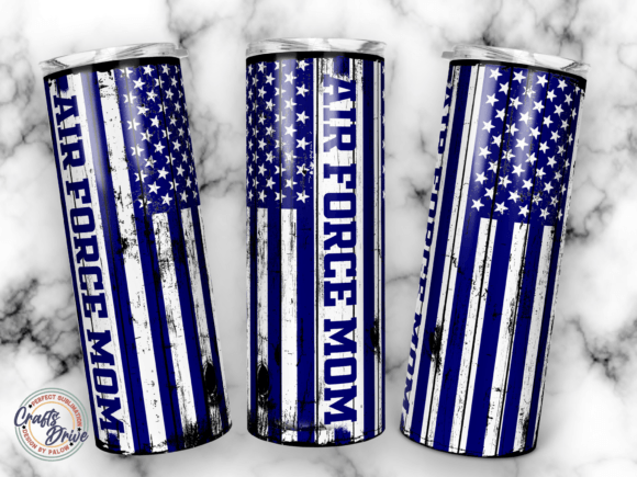 Air Force Mom Tumbler 20oz Png: Graphics & Crafts Review