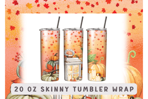 Fall Png Sublimation Designs Tumbler: Graphics & Crafts