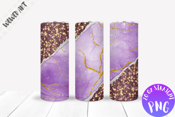 Marble 20 Oz Skinny Tumbler Wrap: Graphics & Crafts