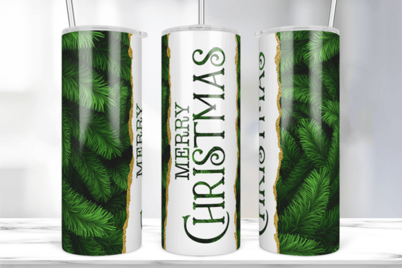 Merry Christmas Tumbler Wrap: Graphics & Print Templates Review