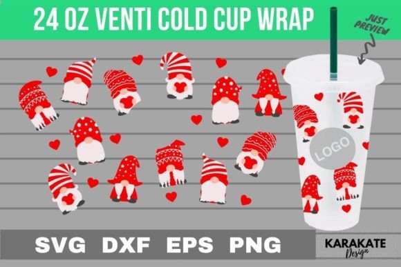Mini Gnomes Venti Hole Wrap SVG: Embroidery Review