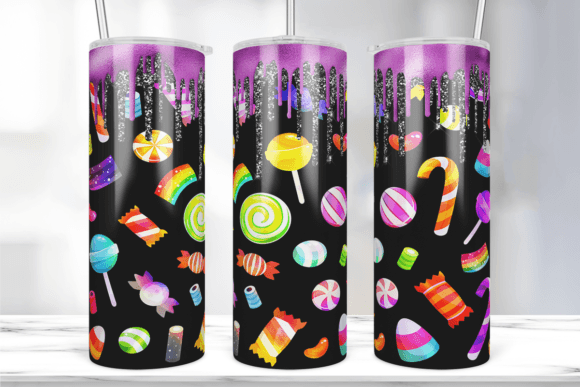 Sweet Candy Halloween Graphics & Print Templates