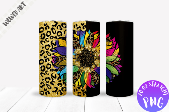 Tie Dye Sunflower Graphics for Crafts