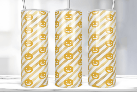 Yellow Halloween Pumpkin Tumbler Wrap: Embroidery Designer Review
